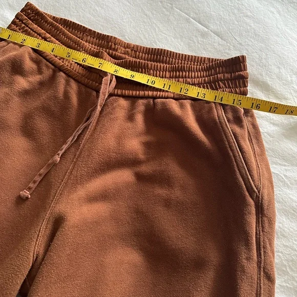 Vince Terracotta wide leg cropped pants, size large - Picture 8 of 12